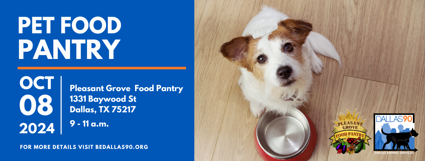 dallas free pet food pantry